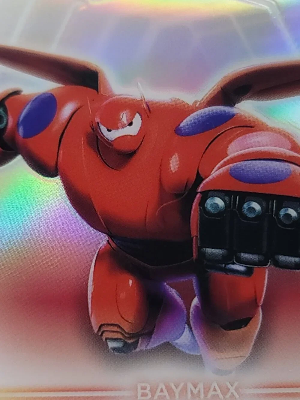 Baymax Topps 2026 Disney Neon Holo Chrome Refractor Limited 067/199 CNE